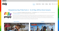 Desktop Screenshot of gaypridemaspalomas.com